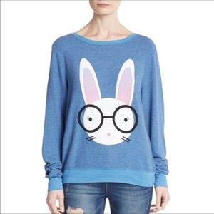 Wildfox Geeky Bunny Sweatshirt